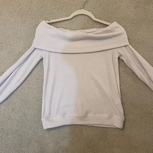 Abercrombie and Fitch off the shoulder sweater